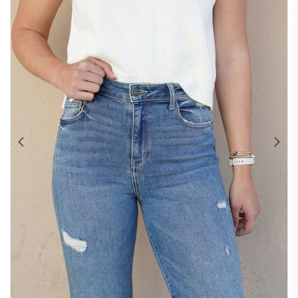 CARLY JEANS LOS ANGELES - medium wash - - Picture 3 of 10